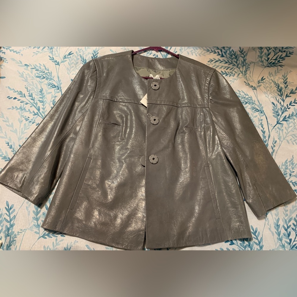 Vince  leather jacket women